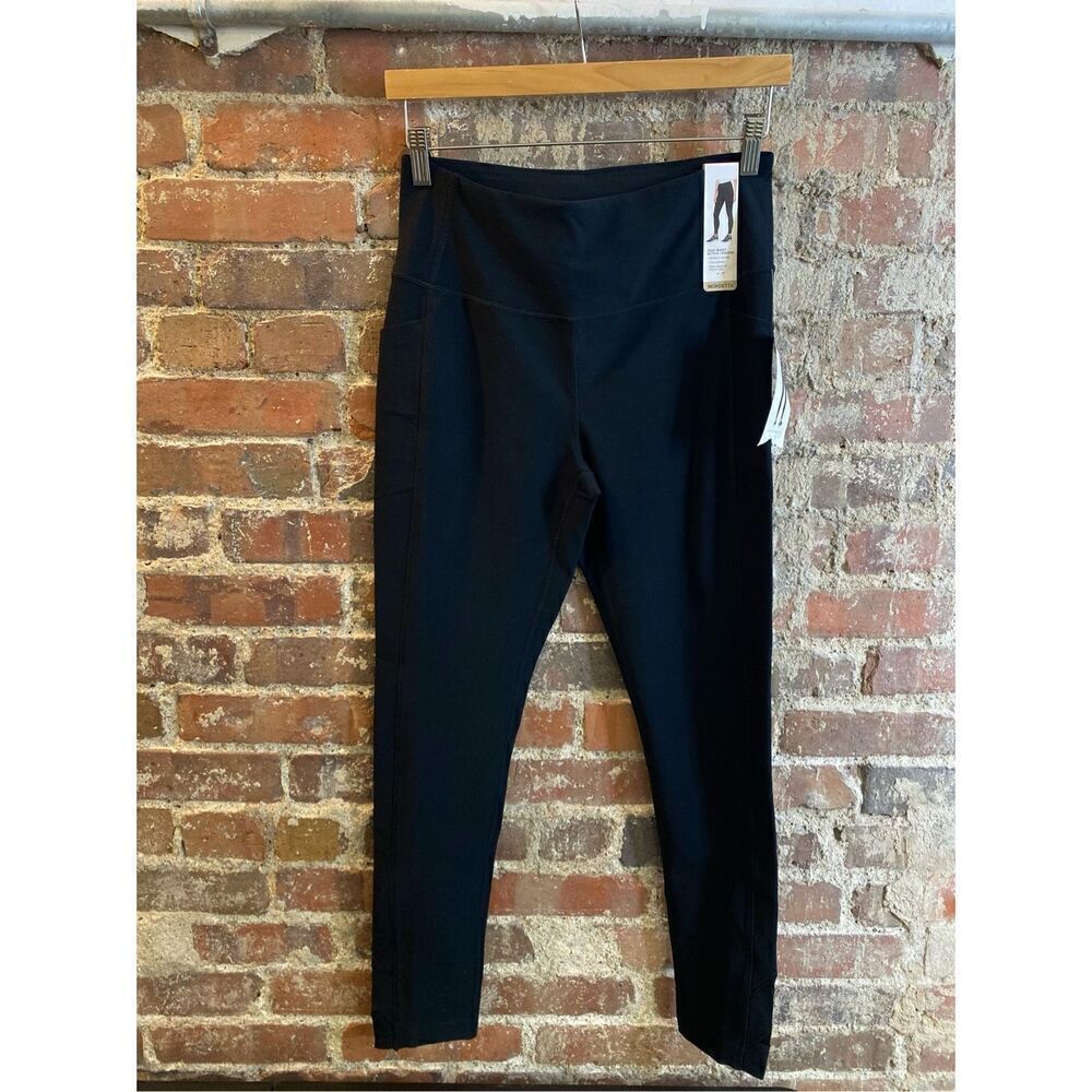 Mondetta Black High Waist Active Legging Size Medium NWT